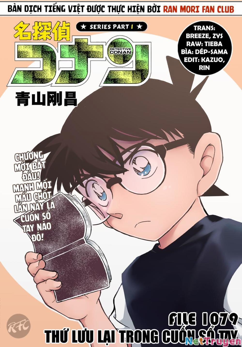 manhwax10.com - Truyện Manhwa Thám Tử Conan Chương 1079 Trang 1