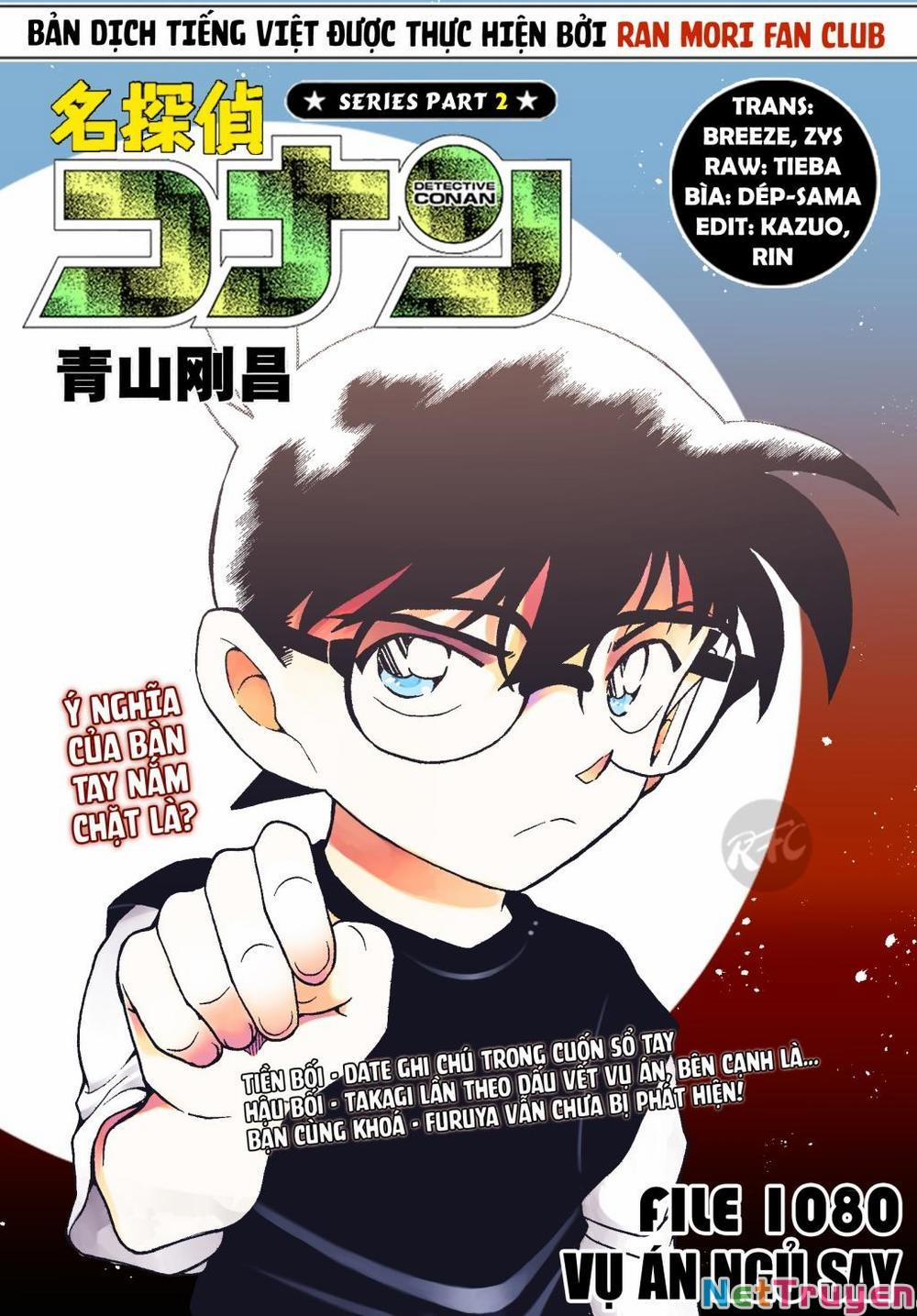 manhwax10.com - Truyện Manhwa Thám Tử Conan Chương 1080 Trang 1