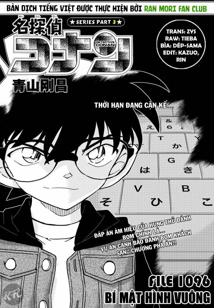 manhwax10.com - Truyện Manhwa Thám Tử Conan Chương 1096 Trang 1