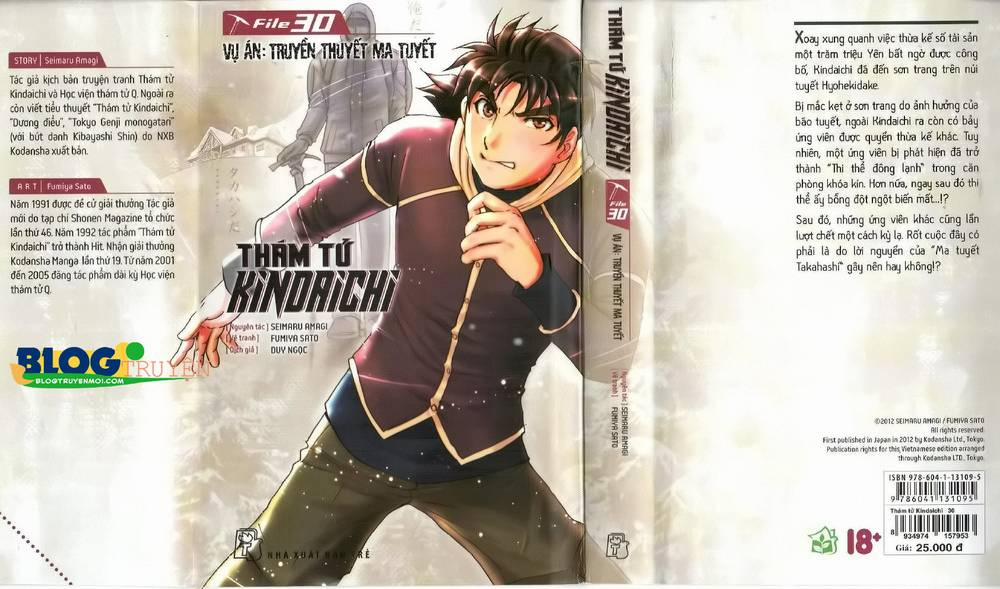 manhwax10.com - Truyện Manhwa Thám Tử Kindaichi (Bản Đẹp) Chương 30 6 Trang 1