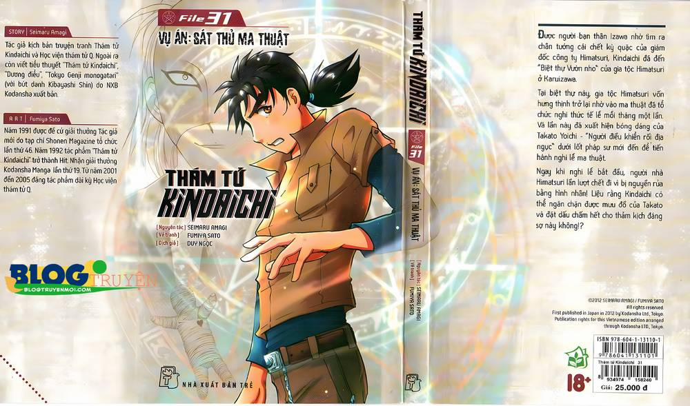 manhwax10.com - Truyện Manhwa Thám Tử Kindaichi (Bản Đẹp) Chương 31 9 Trang 1