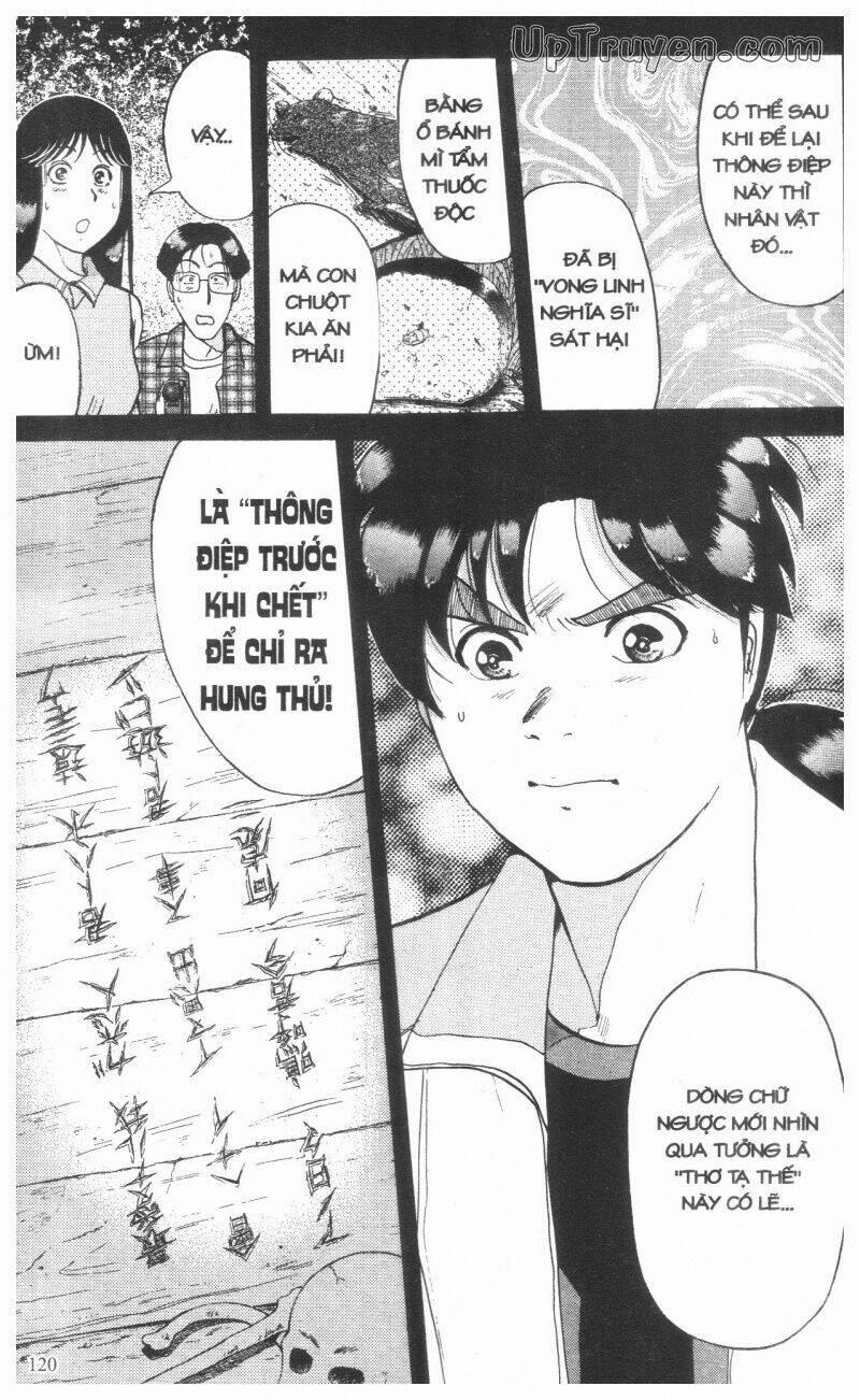 manhwax10.com - Truyện Manhwa Thám Tử Kindaichi (Special Edition) Chương 14 Trang 123