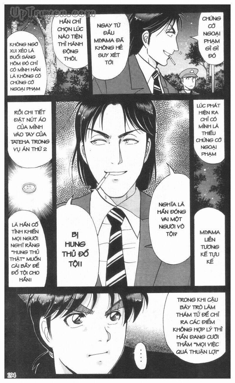 manhwax10.com - Truyện Manhwa Thám Tử Kindaichi (Special Edition) Chương 16 Trang 196