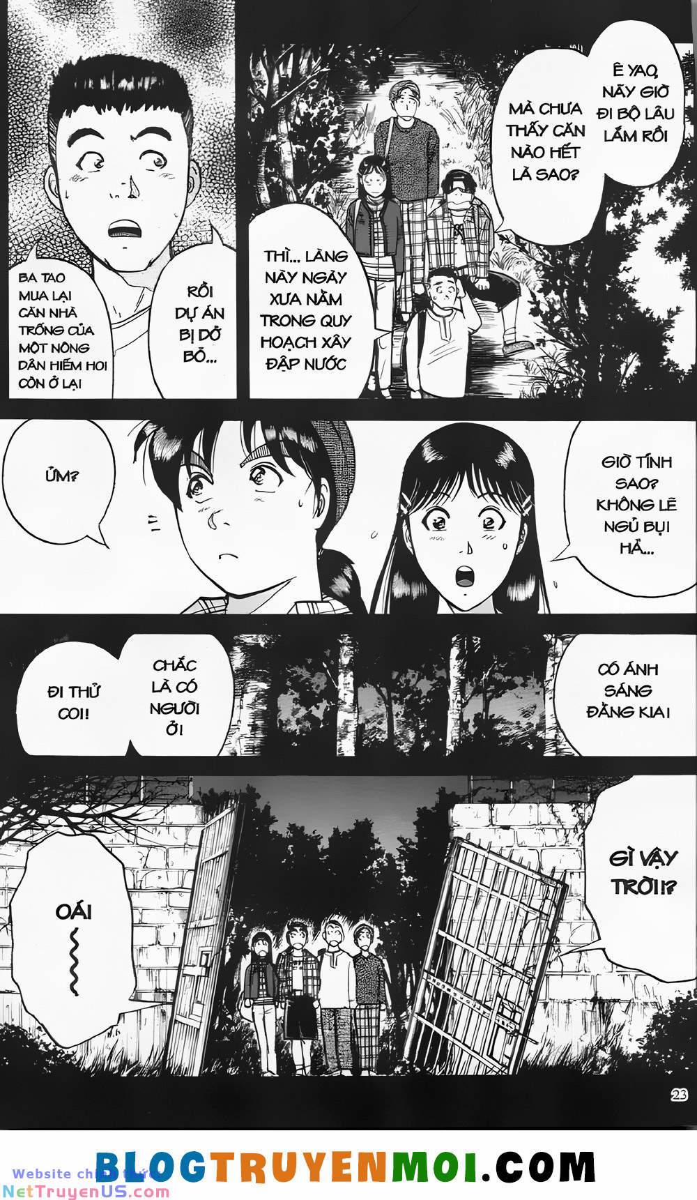 manhwax10.com - Truyện Manhwa Thám Tử Kindaichi (Special Edition) Chương 20 Trang 23