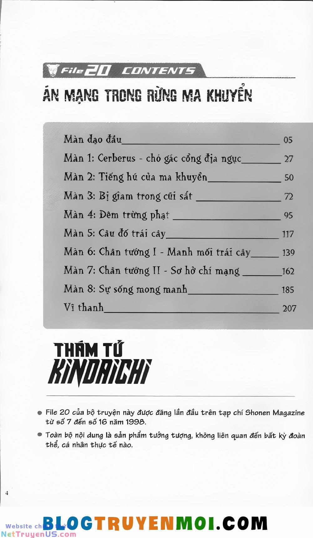 manhwax10.com - Truyện Manhwa Thám Tử Kindaichi (Special Edition) Chương 20 Trang 4