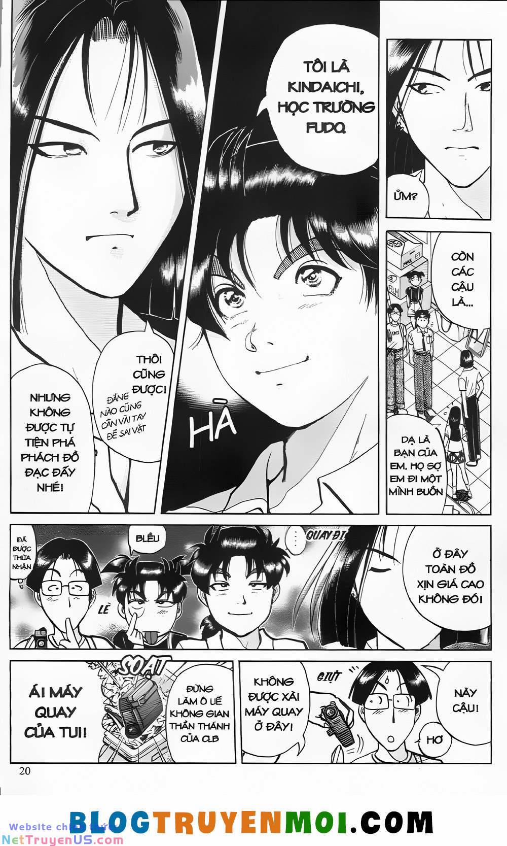 manhwax10.com - Truyện Manhwa Thám Tử Kindaichi (Special Edition) Chương 21 Trang 19