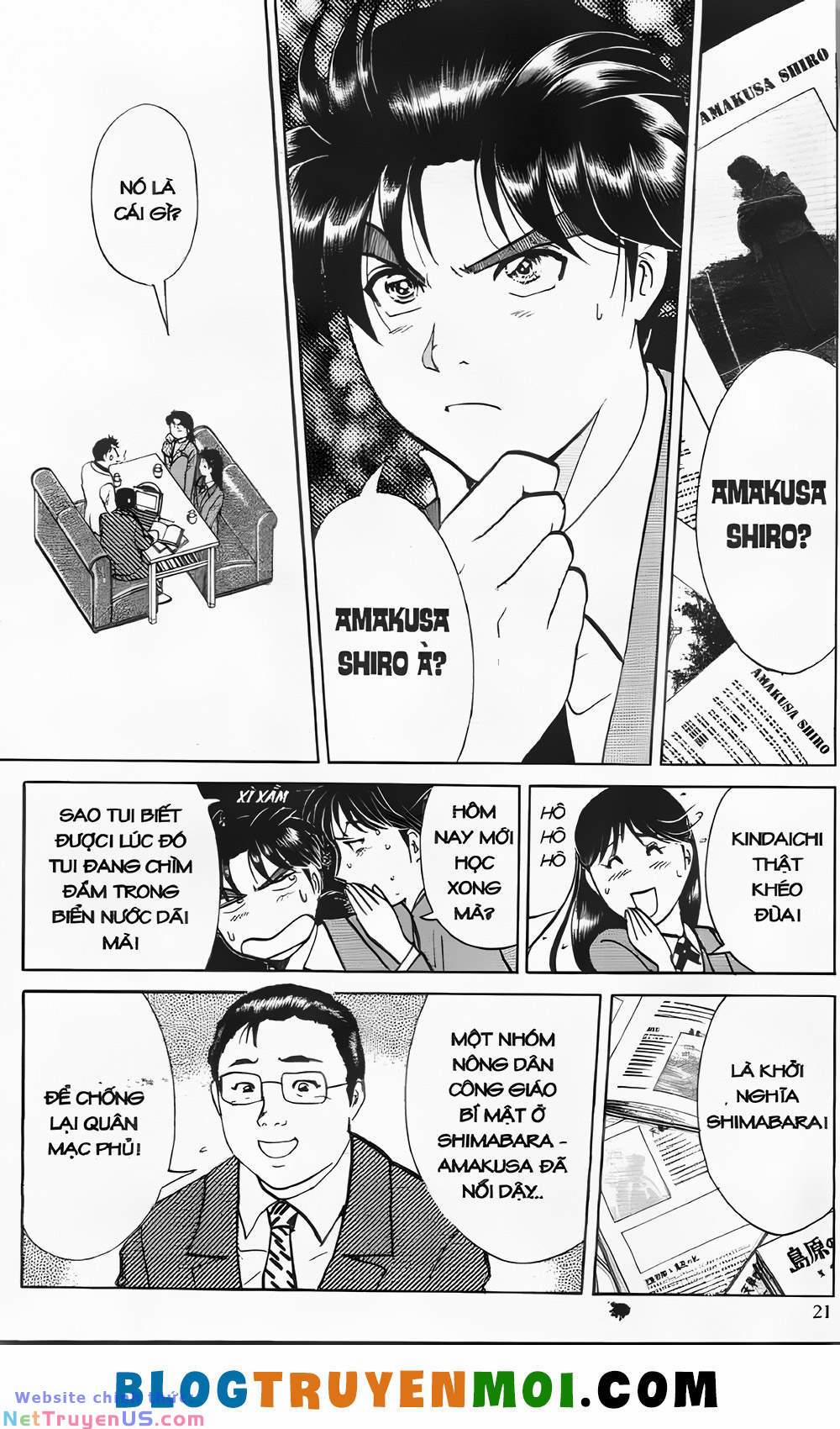 manhwax10.com - Truyện Manhwa Thám Tử Kindaichi (Special Edition) Chương 22 Trang 20