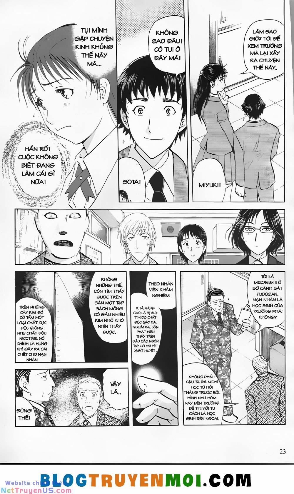 manhwax10.com - Truyện Manhwa Thám Tử Kindaichi (Special Edition) Chương 29 Trang 21