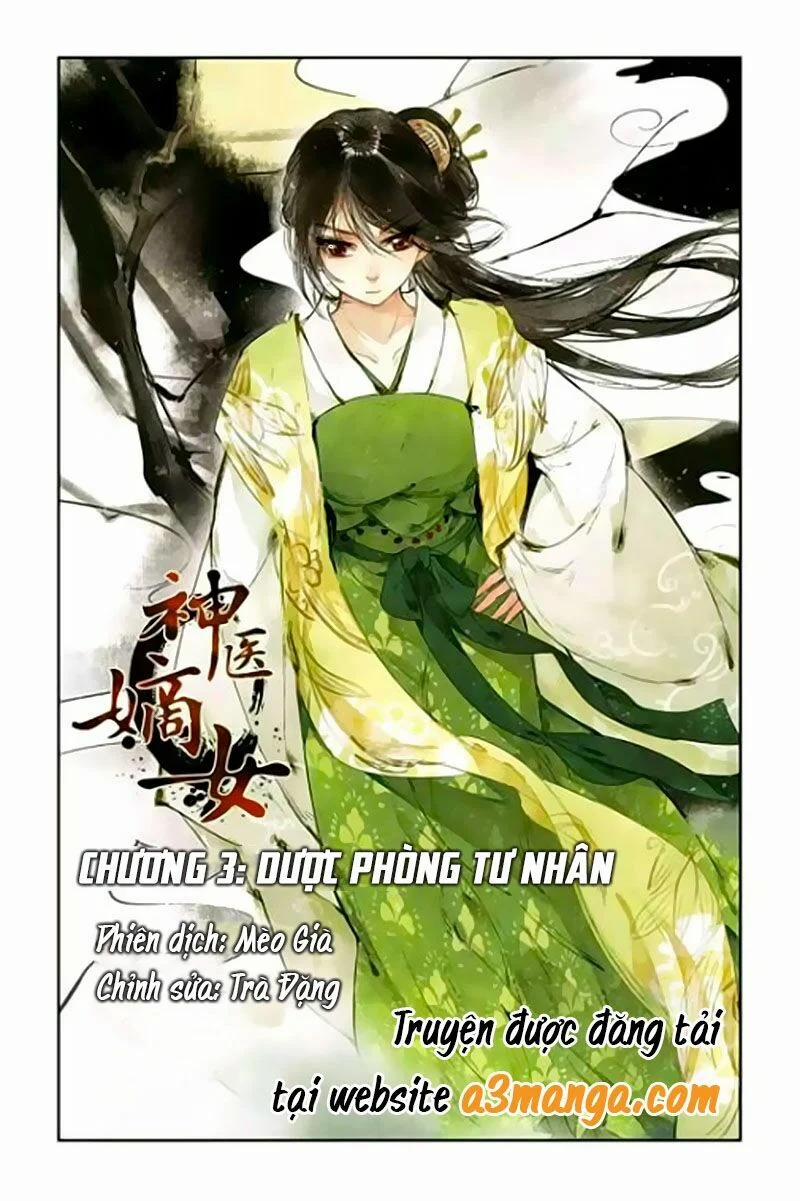 manhwax10.com - Truyện Manhwa Thần Y Đích Nữ Chương 3 Trang 1