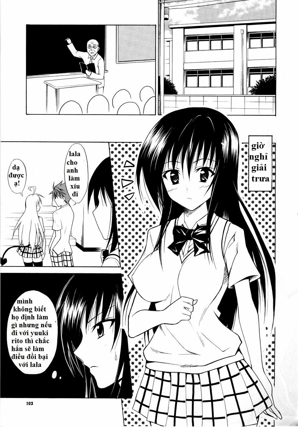 manhwax10.com - Truyện Manhwa That Not The Level Of Indecency! (To Love-Ru, Video Girl Ai) Chương Oneshot Trang 15