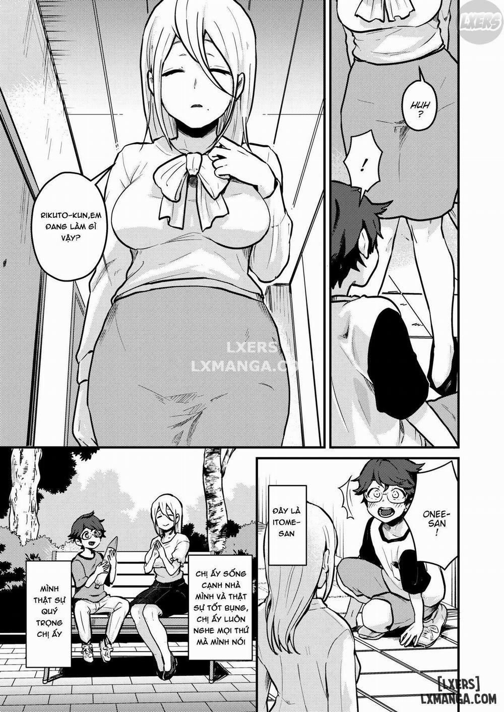 manhwax10.com - Truyện Manhwa The beautiful Itome Onee-chan from next door was always lewdly trying to get to me Chương Oneshot Trang 4