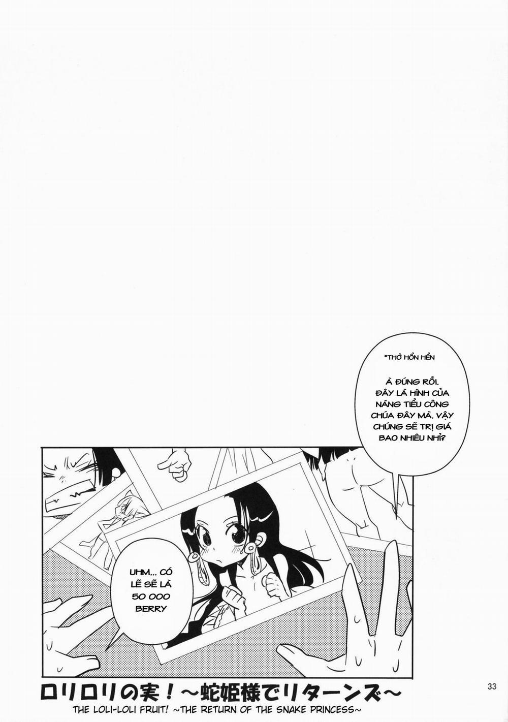 manhwax10.com - Truyện Manhwa The Loli Loli Fruit - Return Of The Snake Princess (One Piece) Chương Oneshot Trang 32