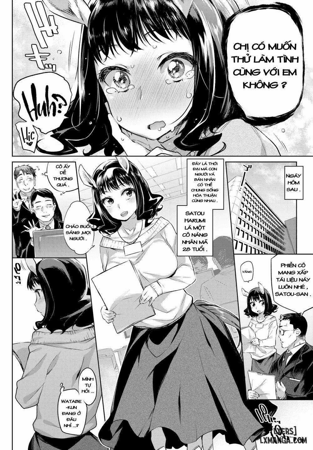 manhwax10.com - Truyện Manhwa The Office Lady Centaur and Her Little Junior Chương Oneshot Trang 2