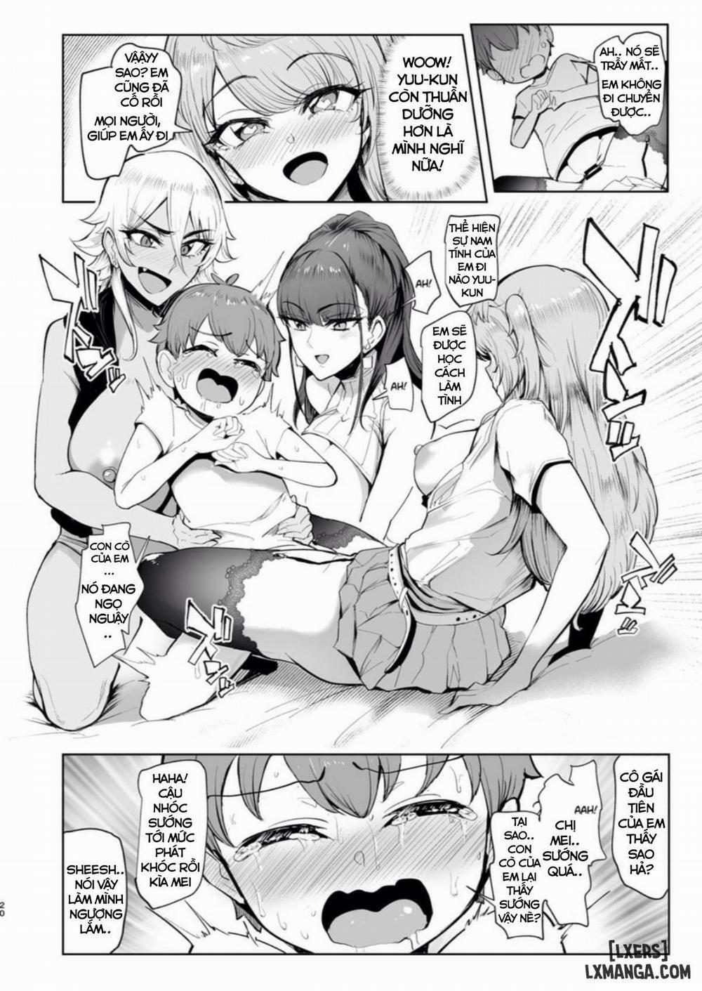 manhwax10.com - Truyện Manhwa The Place I Stayed Over at Belonged to Perverted Gyaru Onee-chans Chương Oneshot Trang 19