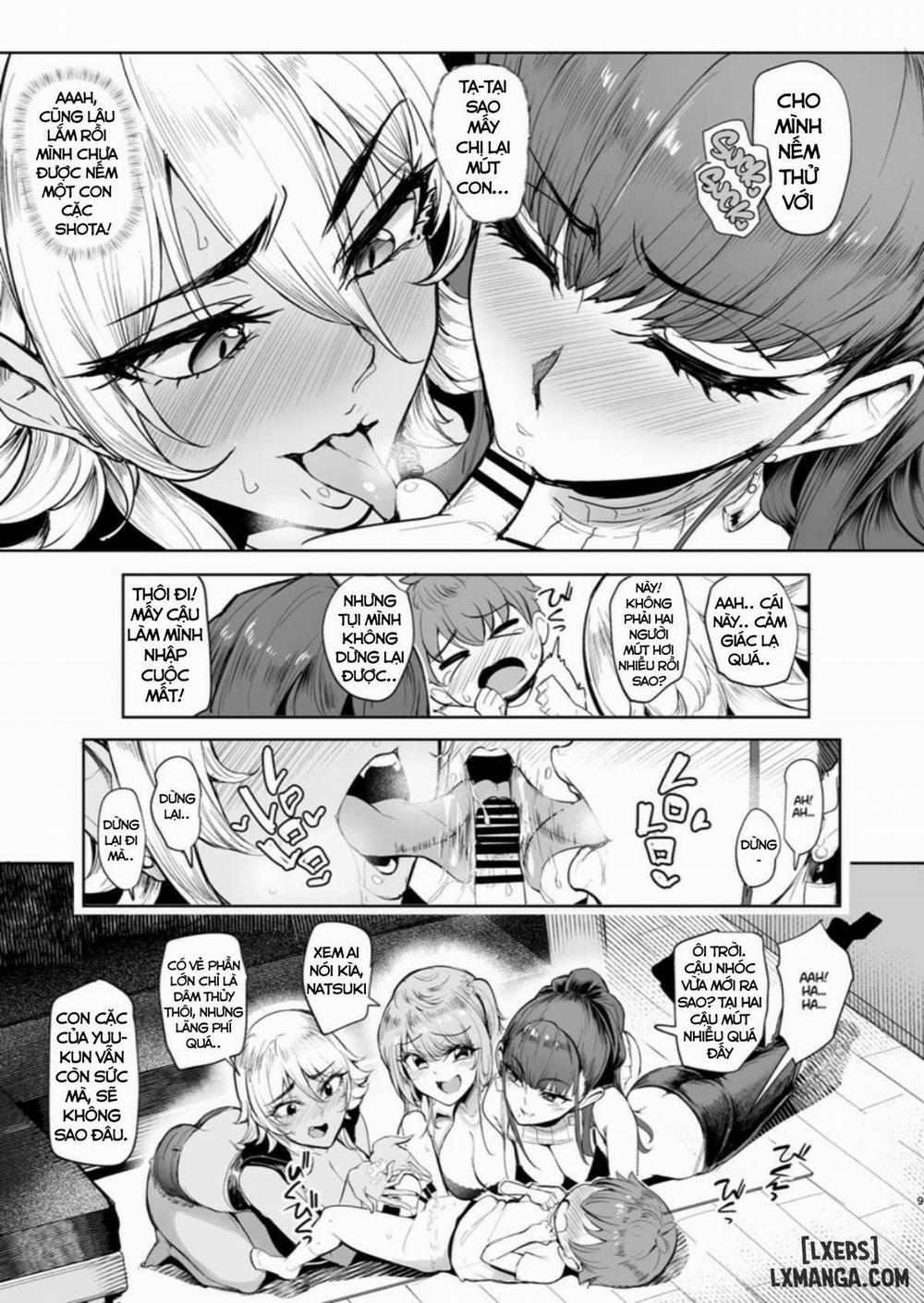 manhwax10.com - Truyện Manhwa The Place I Stayed Over at Belonged to Perverted Gyaru Onee-chans Chương Oneshot Trang 8