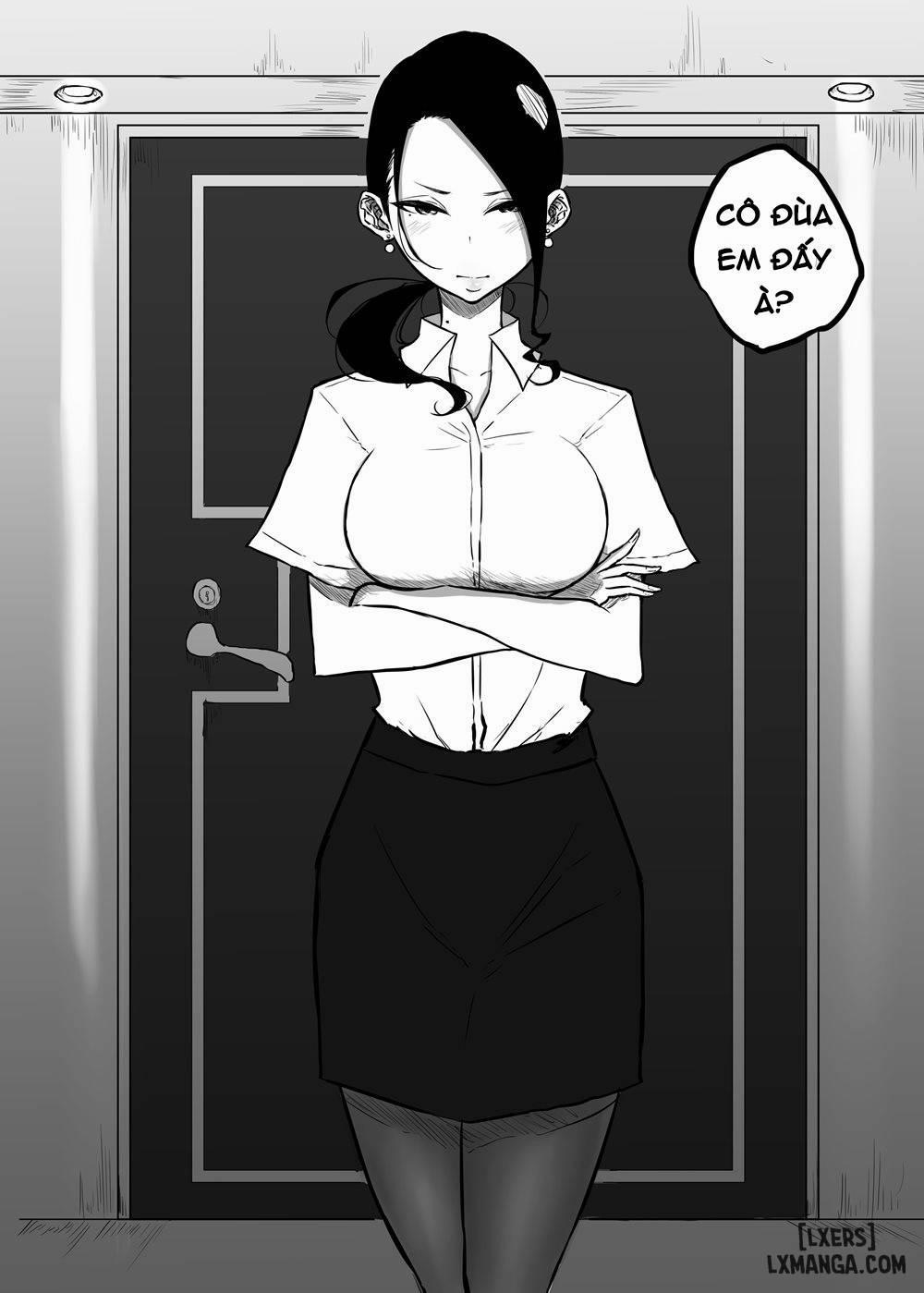 manhwax10.com - Truyện Manhwa The Story of a Strict Teacher Who Got Fucked by Her Gyaru Bitch Student Chương 1 Trang 12