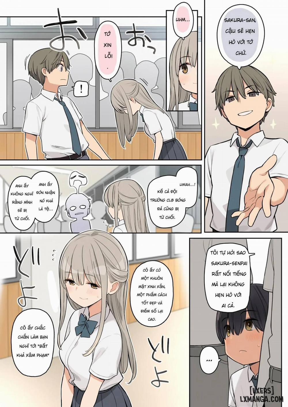 manhwax10.com - Truyện Manhwa The Story of How I, a Person Who Doesn't Stand Out Got Into a Relationship With The Senpai Who's Way Out of My League Chương Oneshot Trang 2