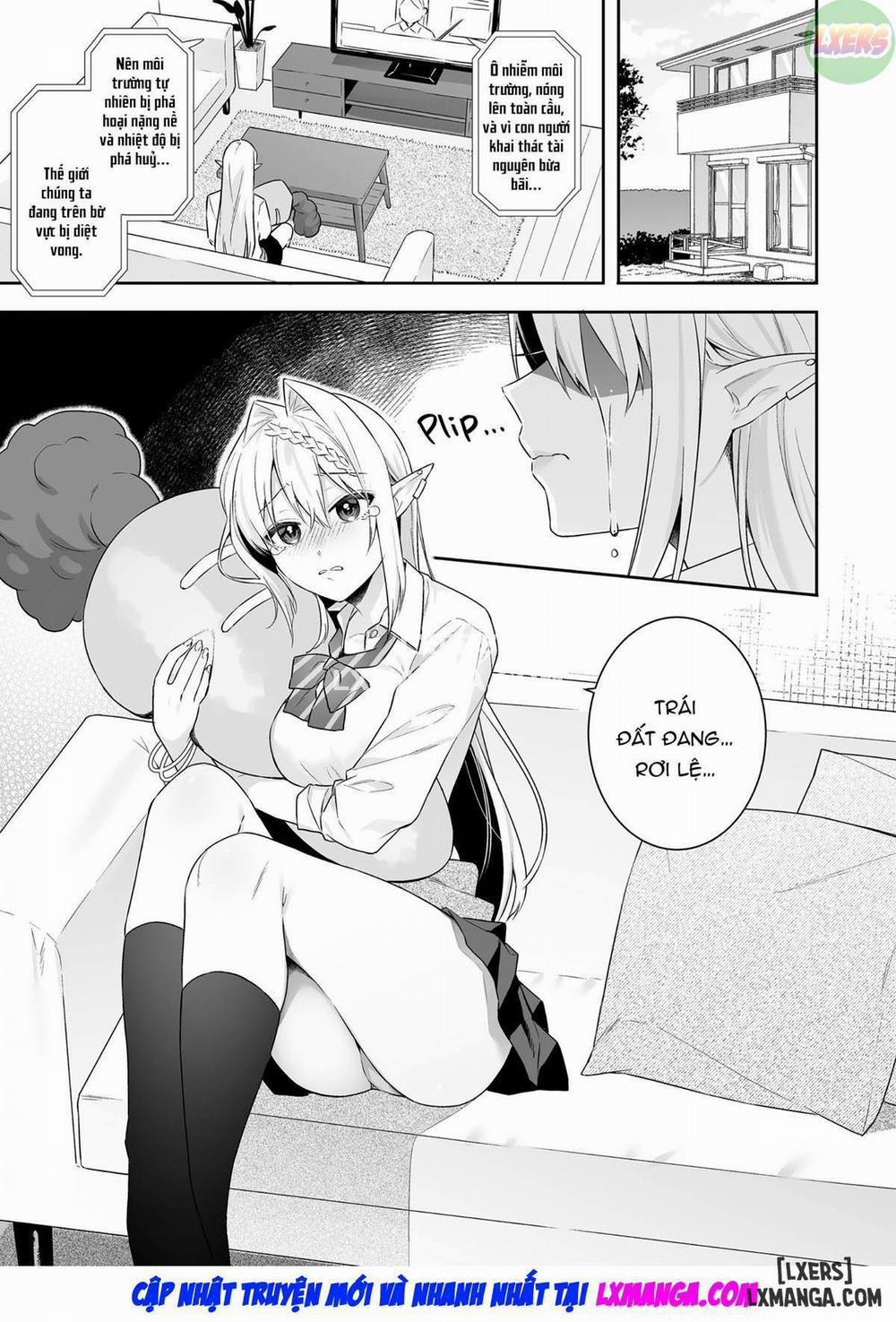 manhwax10.com - Truyện Manhwa The Vegan Gyaru Elf Craves Meat Chương Oneshot Trang 5