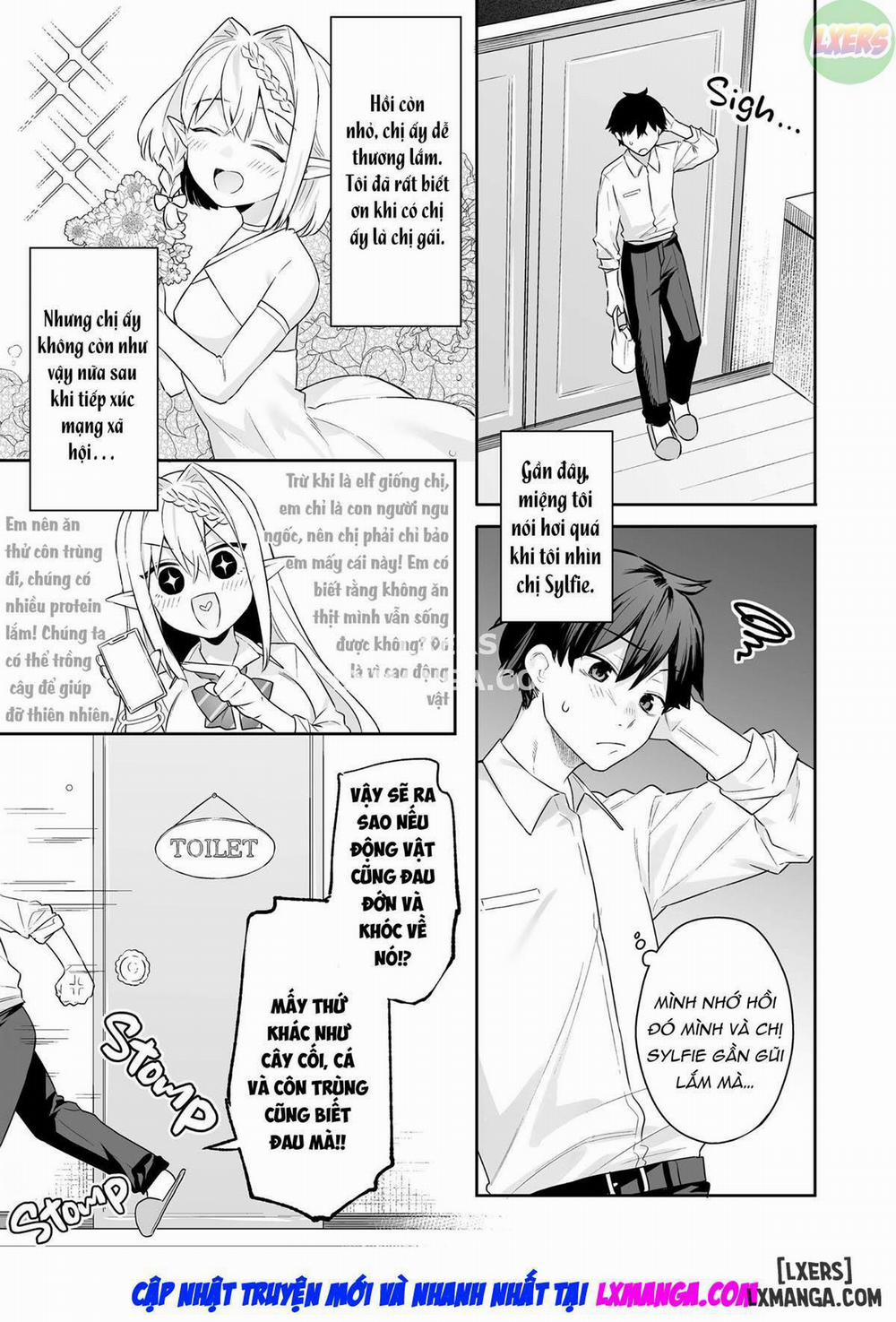 manhwax10.com - Truyện Manhwa The Vegan Gyaru Elf Craves Meat Chương Oneshot Trang 9