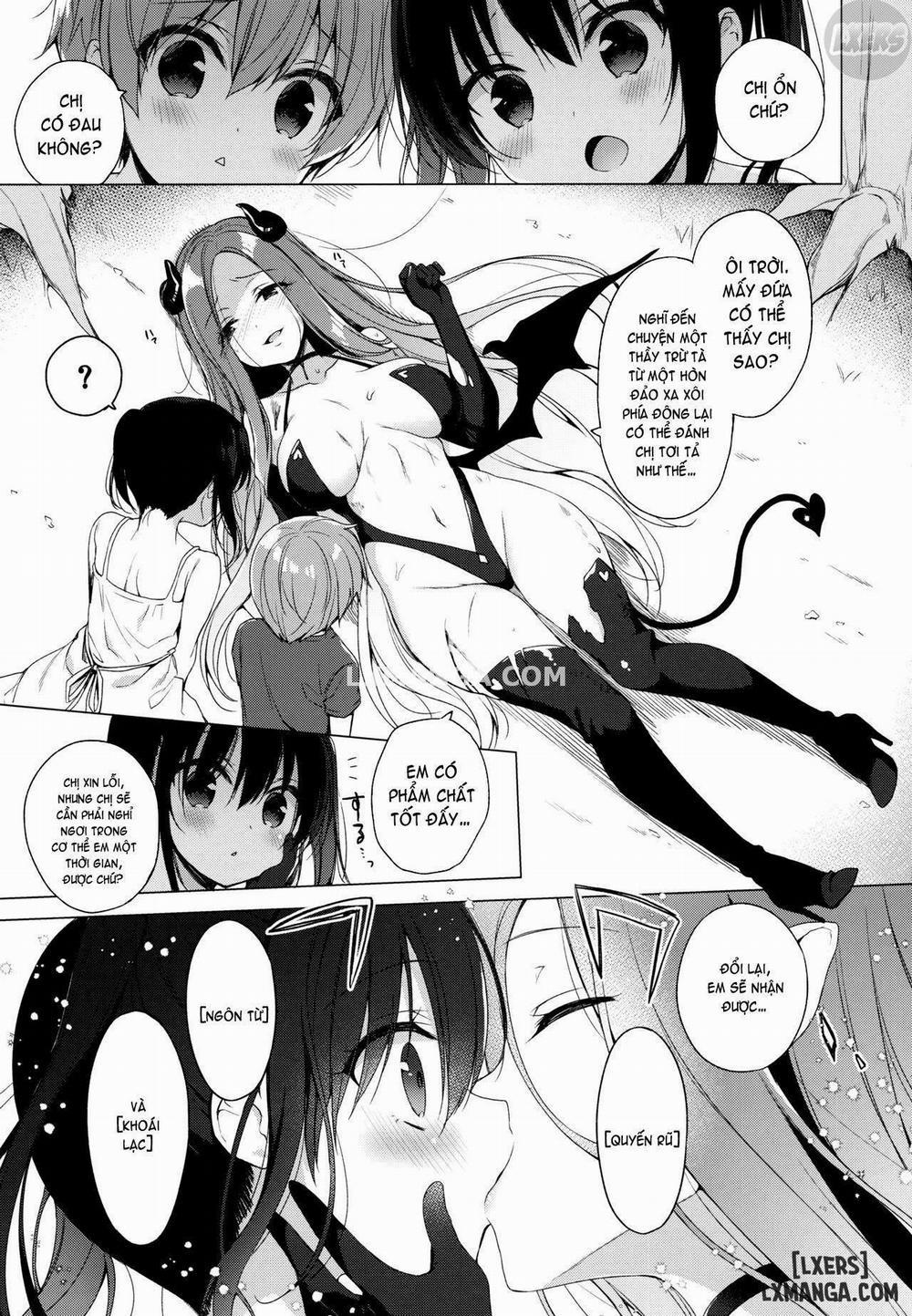 manhwax10.com - Truyện Manhwa Things That the Demi-Succubus Onee-Chan Wants to Show Me Chương Oneshot Trang 2