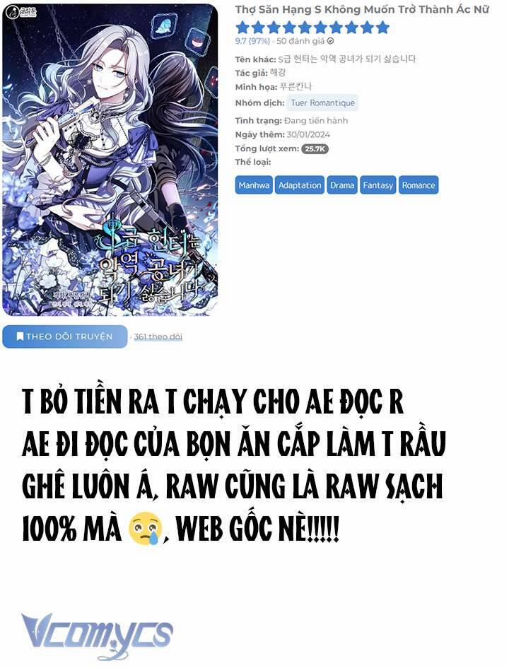 manhwax10.com - Truyện Manhwa Thợ Săn Hạng S Không Muốn Trở Thành Ác Nữ Chương 21 Trang 43