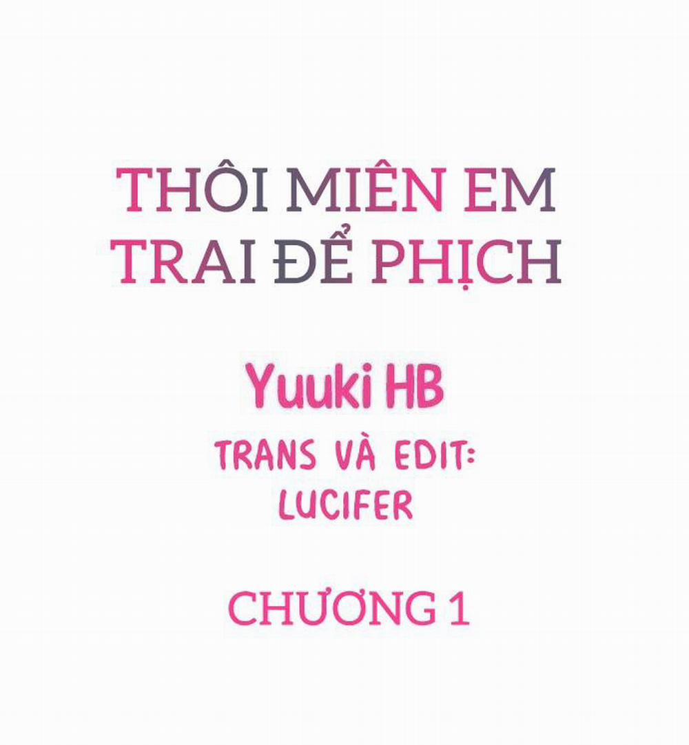 manhwax10.com - Truyện Manhwa Thôi Miên Em Trai Tôi Để Phịch Chương 1 Trang 1