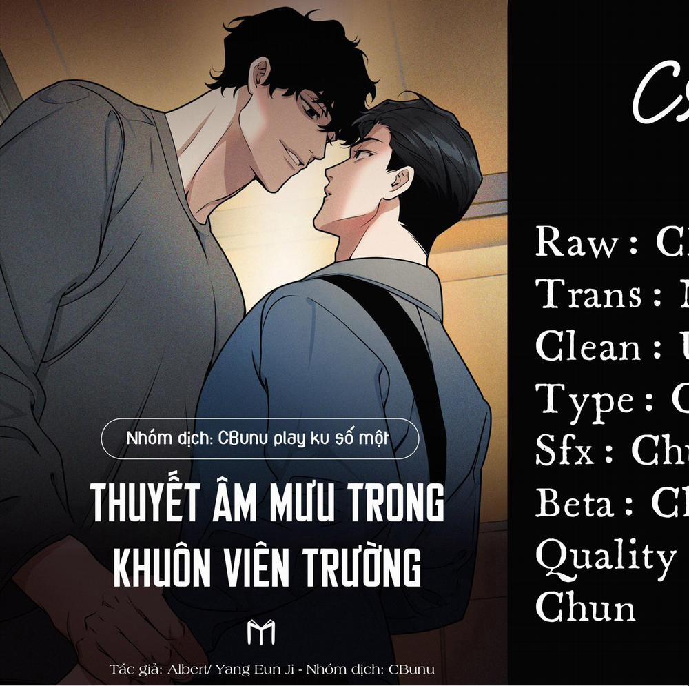 manhwax10.com - Truyện Manhwa Thuyết Âm Mưu Trong Khuôn Viên Trường Chương 5 Trang 1