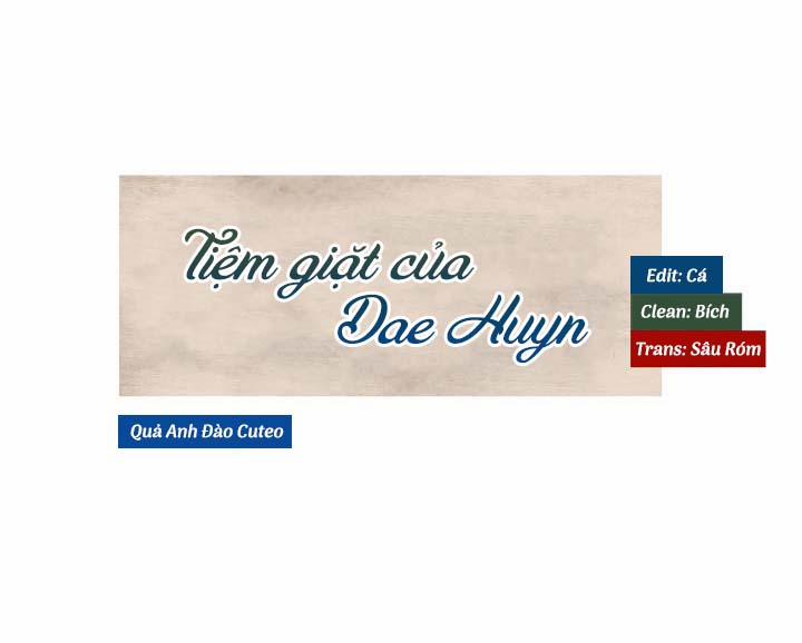 manhwax10.com - Truyện Manhwa Tiệm Giặt Của Dae Hyun Chương 3 Trang 1