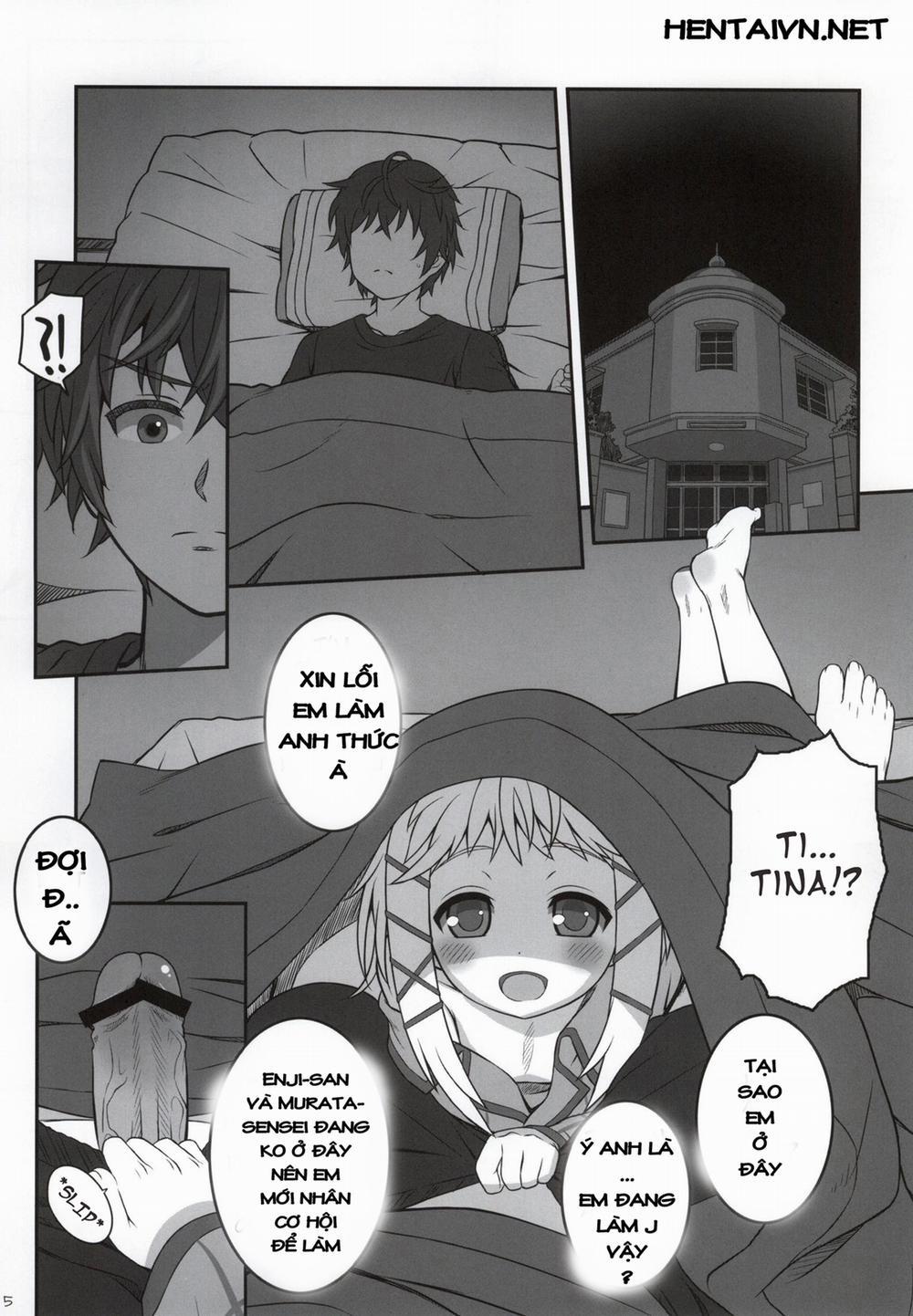 manhwax10.com - Truyện Manhwa Tina to Chucchu suru Hon (Black Bullet) Chương Oneshot Trang 3