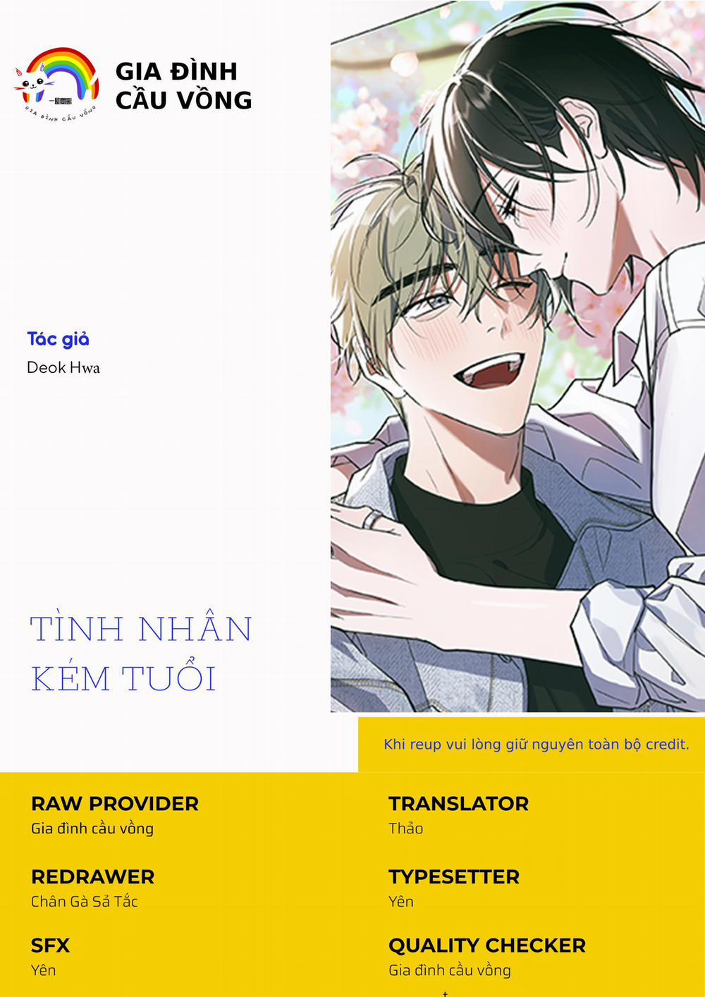 manhwax10.com - Truyện Manhwa TÌNH NHÂN KÉM TUỔI Chương 13 Trang 1