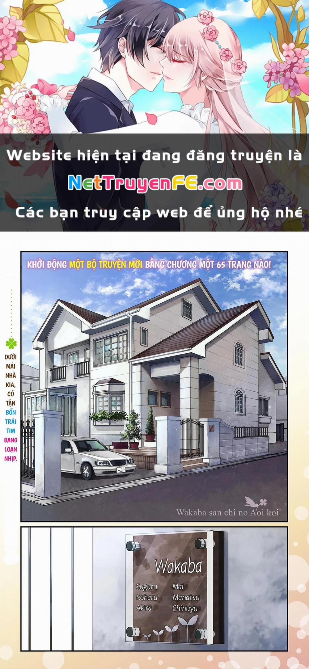 manhwax10.com - Truyện Manhwa Tình Yêu Màu Lam Nhà Wakaba Chương 1 Trang 1