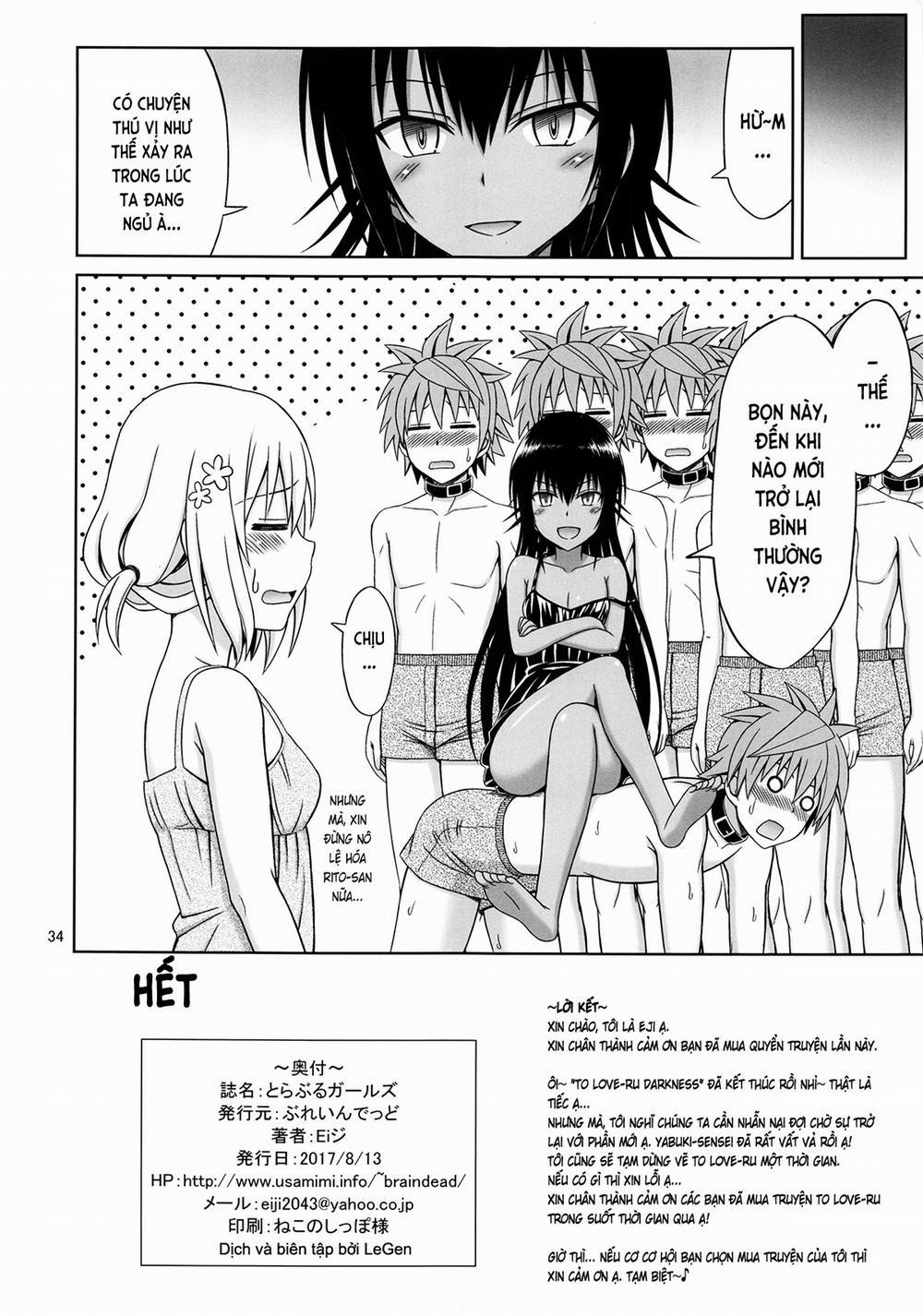 manhwax10.com - Truyện Manhwa To LOVE-Ru Girls (To Love-Ru Darkness) Chương Oneshot Trang 33