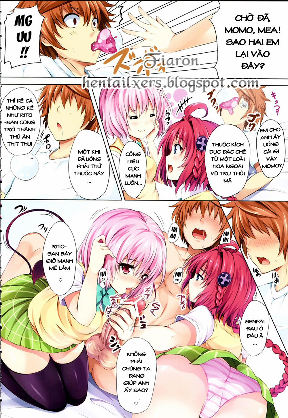 manhwax10.com - Truyện Manhwa To Love-Ru Party (To Love-Ru Darkness) Chương Oneshot Trang 3