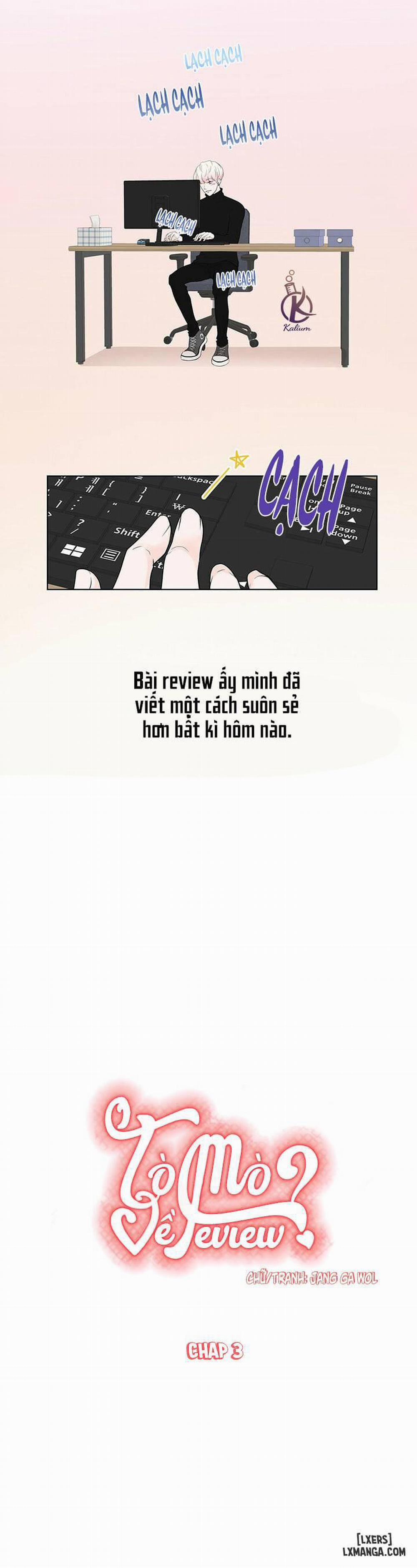 manhwax10.com - Truyện Manhwa Tò mò về Review ư? Chương 3 Trang 2