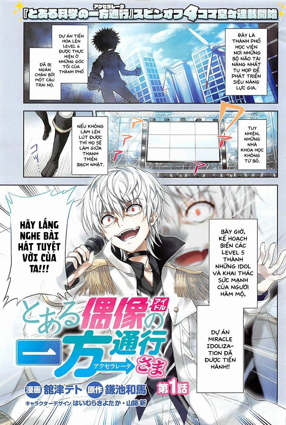 manhwax10.com - Truyện Manhwa Toaru Idol No Accelerator-Sama Chương 1 Trang 4