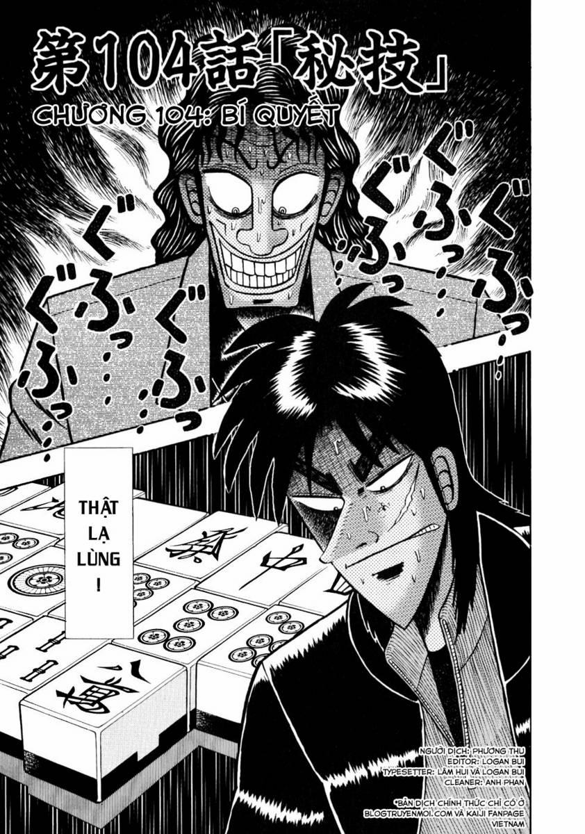 manhwax10.com - Truyện Manhwa Tobaku Datenroku Kaiji Chương 104 Trang 1