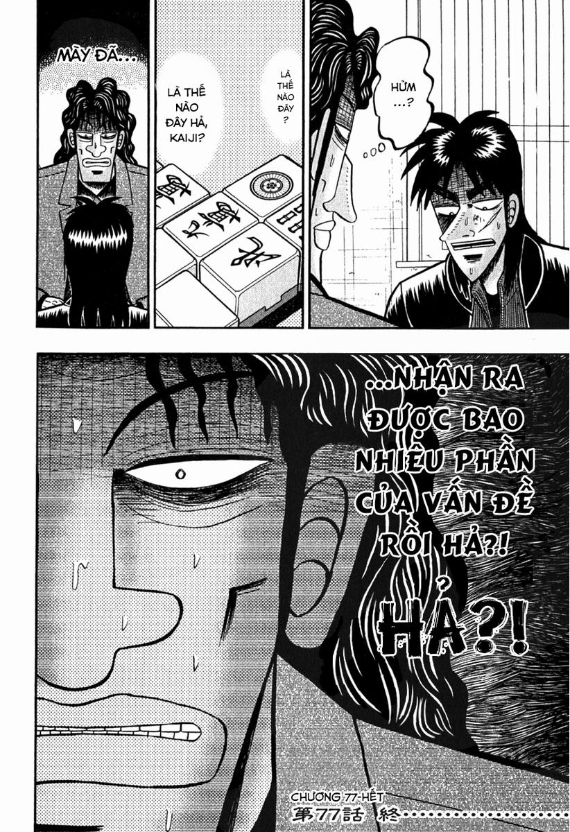 manhwax10.com - Truyện Manhwa Tobaku Datenroku Kaiji Chương 77 Trang 18