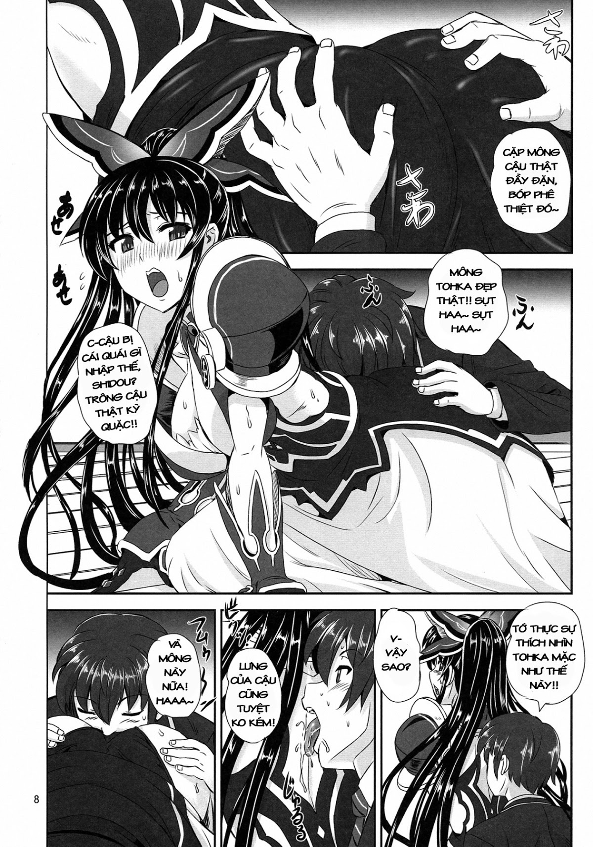 manhwax10.com - Truyện Manhwa Tohka BEDEND (Date A Live) Chương Oneshot Trang 8