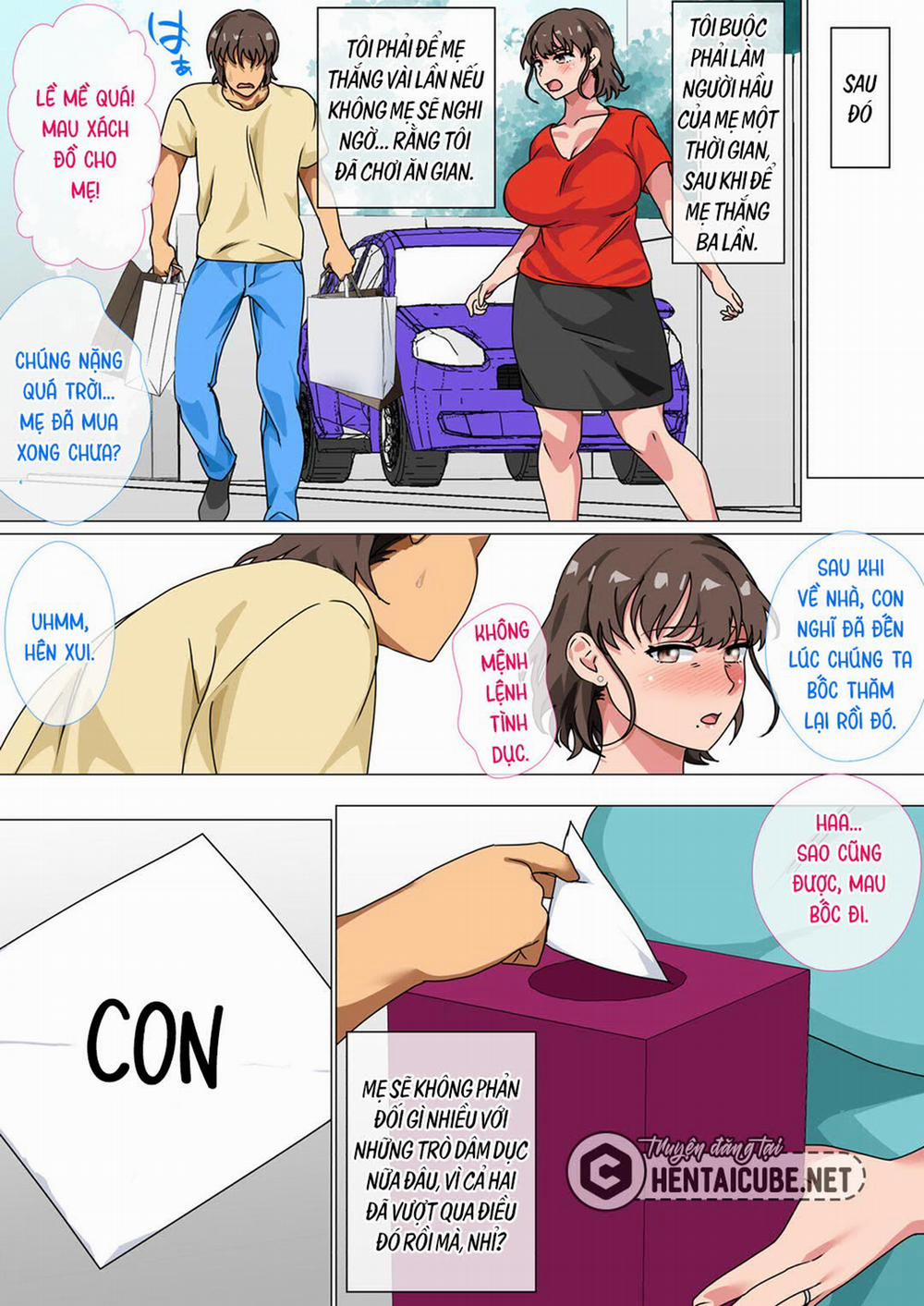 manhwax10.com - Truyện Manhwa Tôi Ra Lệnh Cho Mẹ Làm Tình Với Mình Trong Trò Chơi Làm Vua Chương Oneshot Trang 48