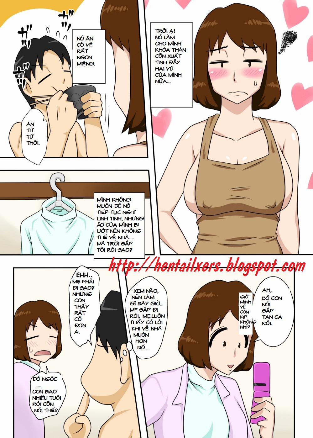 manhwax10.com - Truyện Manhwa Toiu wake de, Zenra de Kaa-san ni Onegai shite mita Chương Oneshot Trang 19