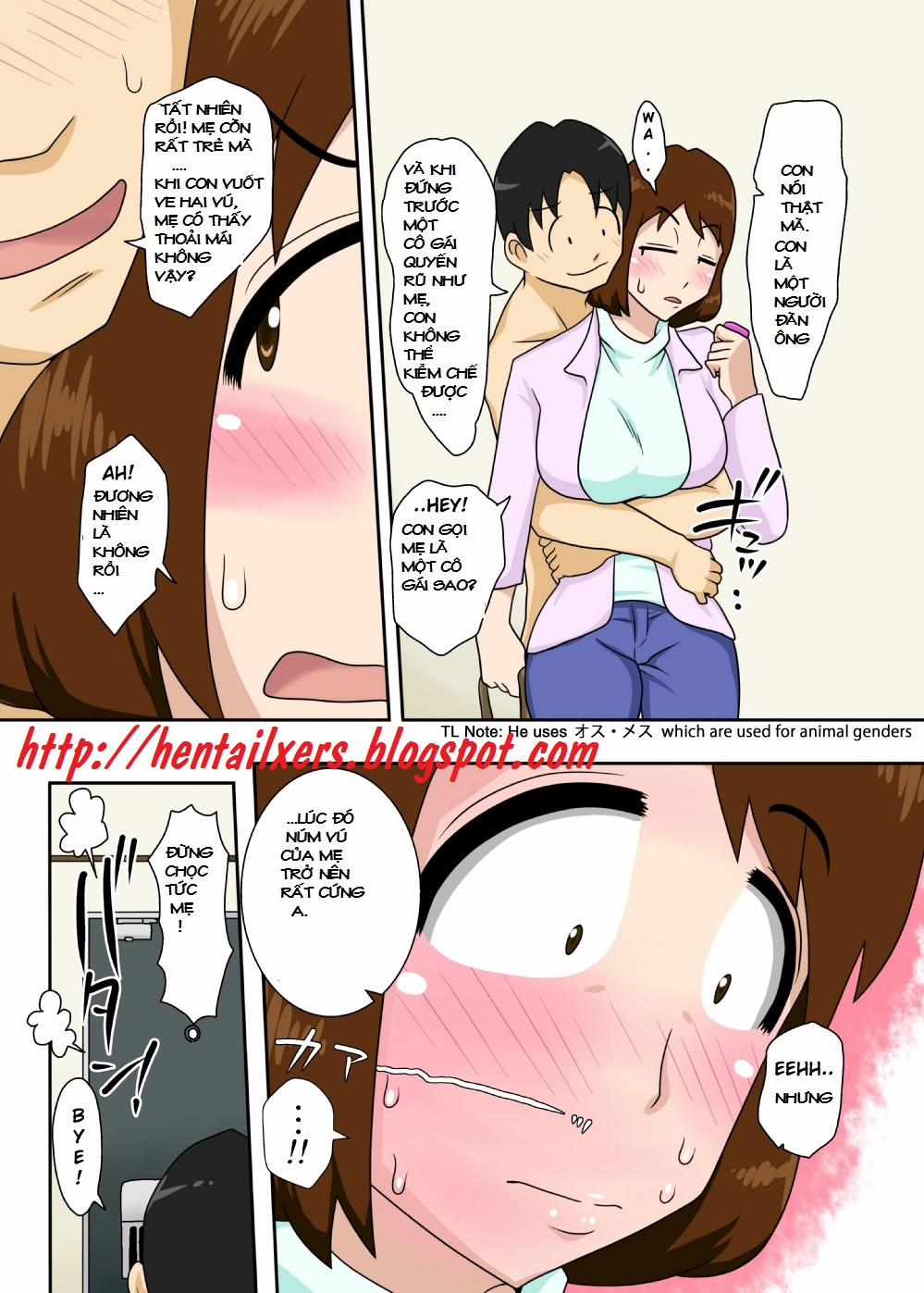 manhwax10.com - Truyện Manhwa Toiu wake de, Zenra de Kaa-san ni Onegai shite mita Chương Oneshot Trang 20