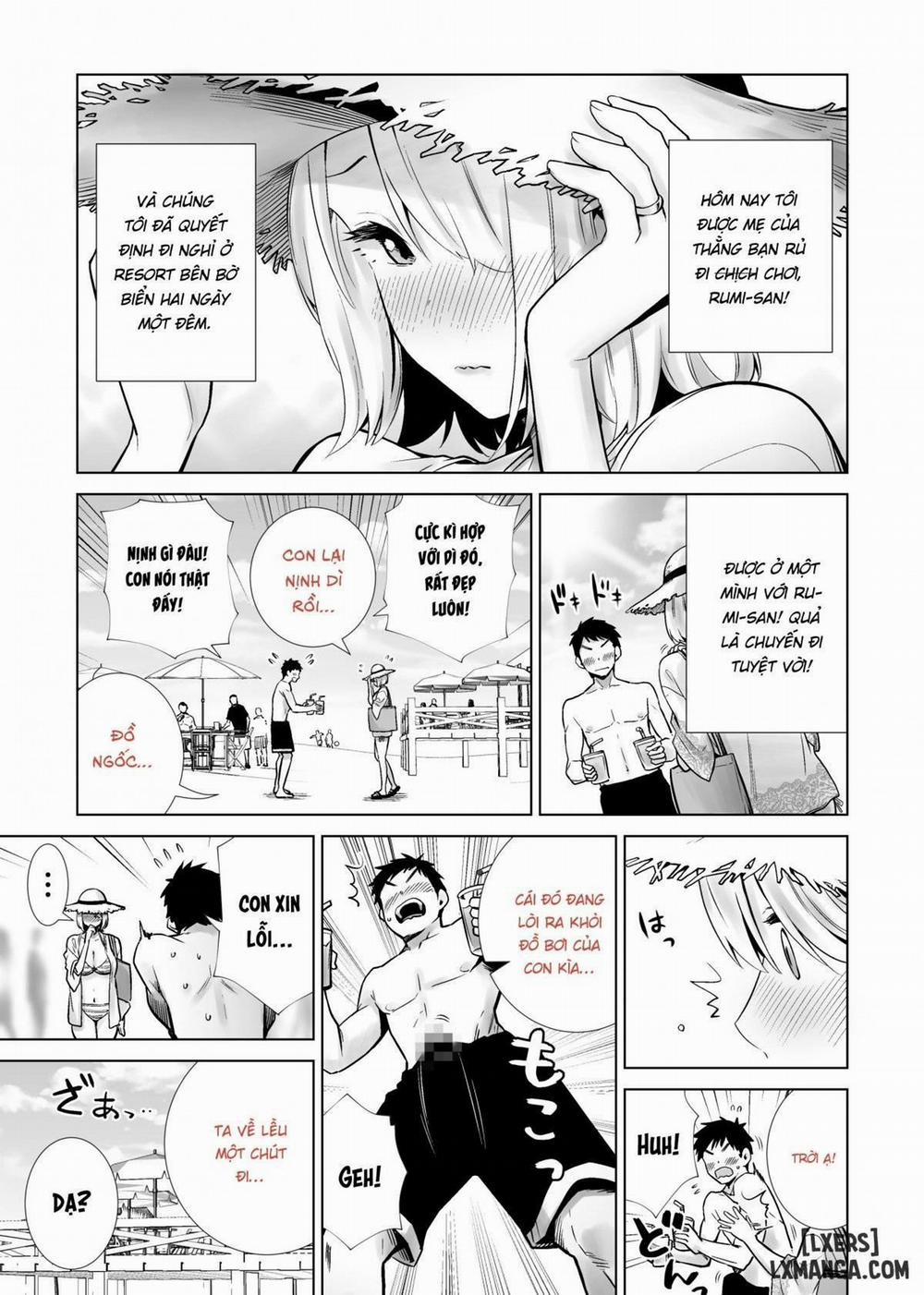 manhwax10.com - Truyện Manhwa Tomodachi no Mama ga Boku no Dekachin de Ikimakutta Kaisui Yokujou Chương Oneshot Trang 3