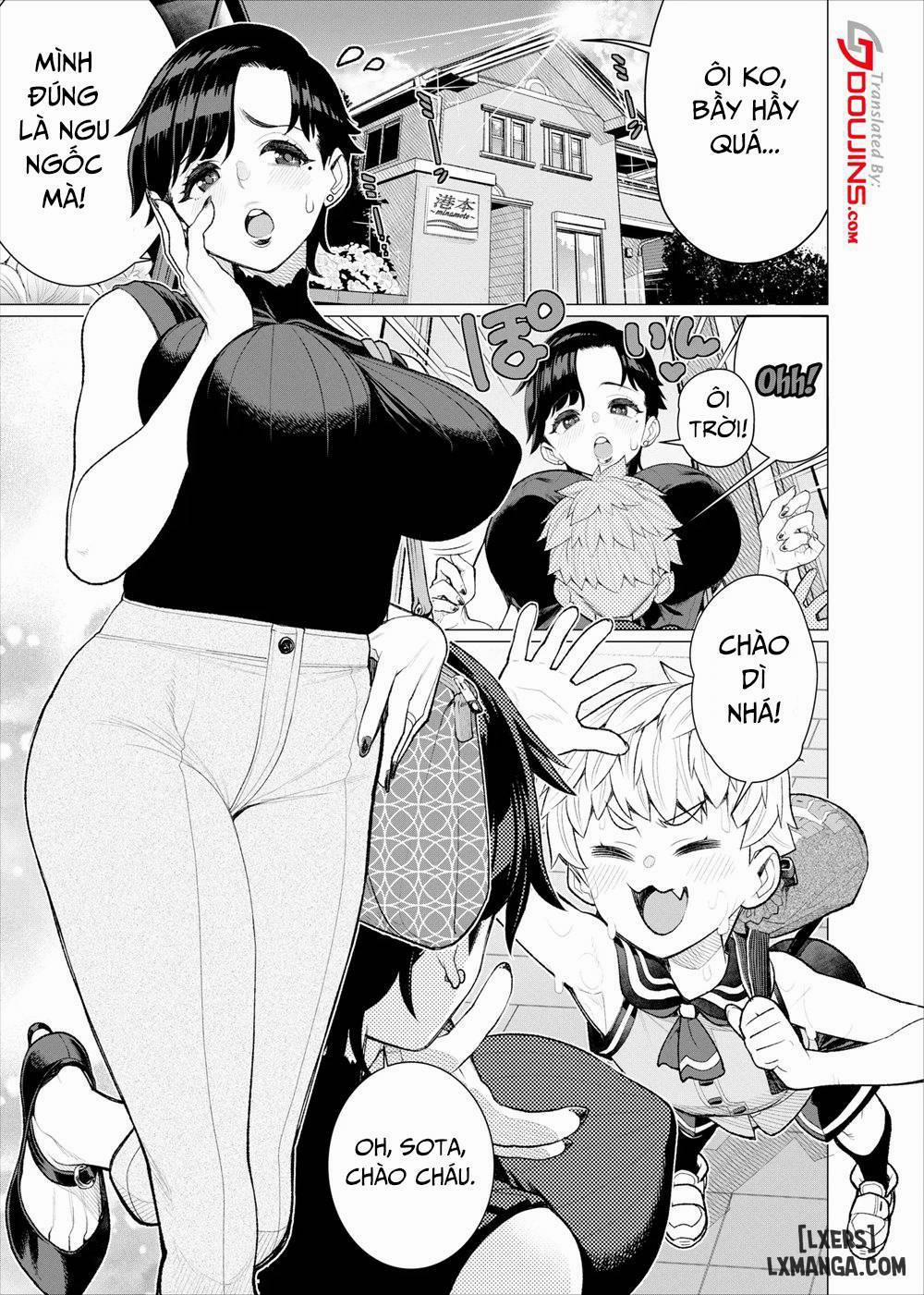 manhwax10.com - Truyện Manhwa Tomodachi no Mama no Slingshot!~ Chương Oneshot Trang 2