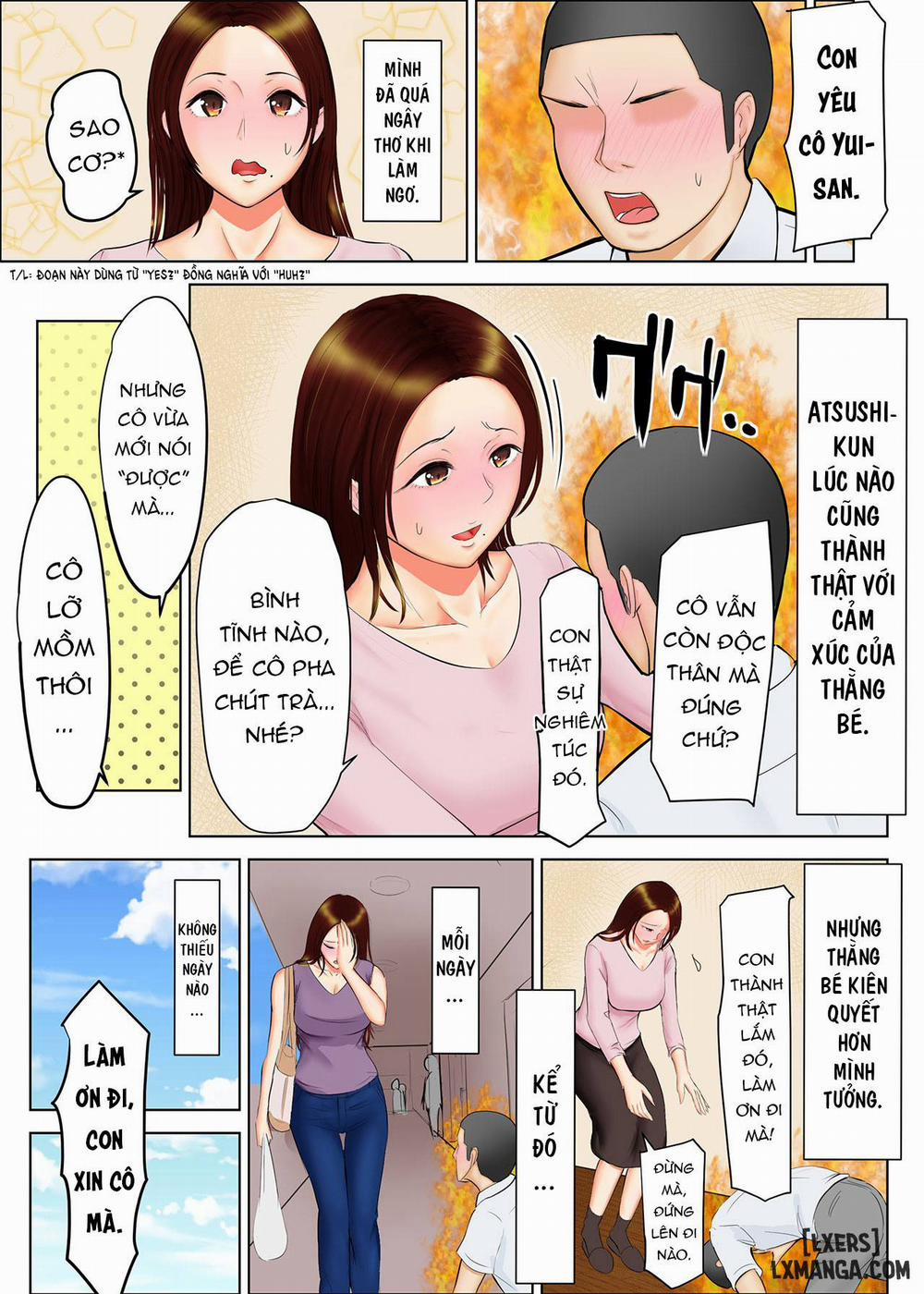 manhwax10.com - Truyện Manhwa Tomohaha Ganbou - Desire for a Friends Mother Chương 1 Trang 4