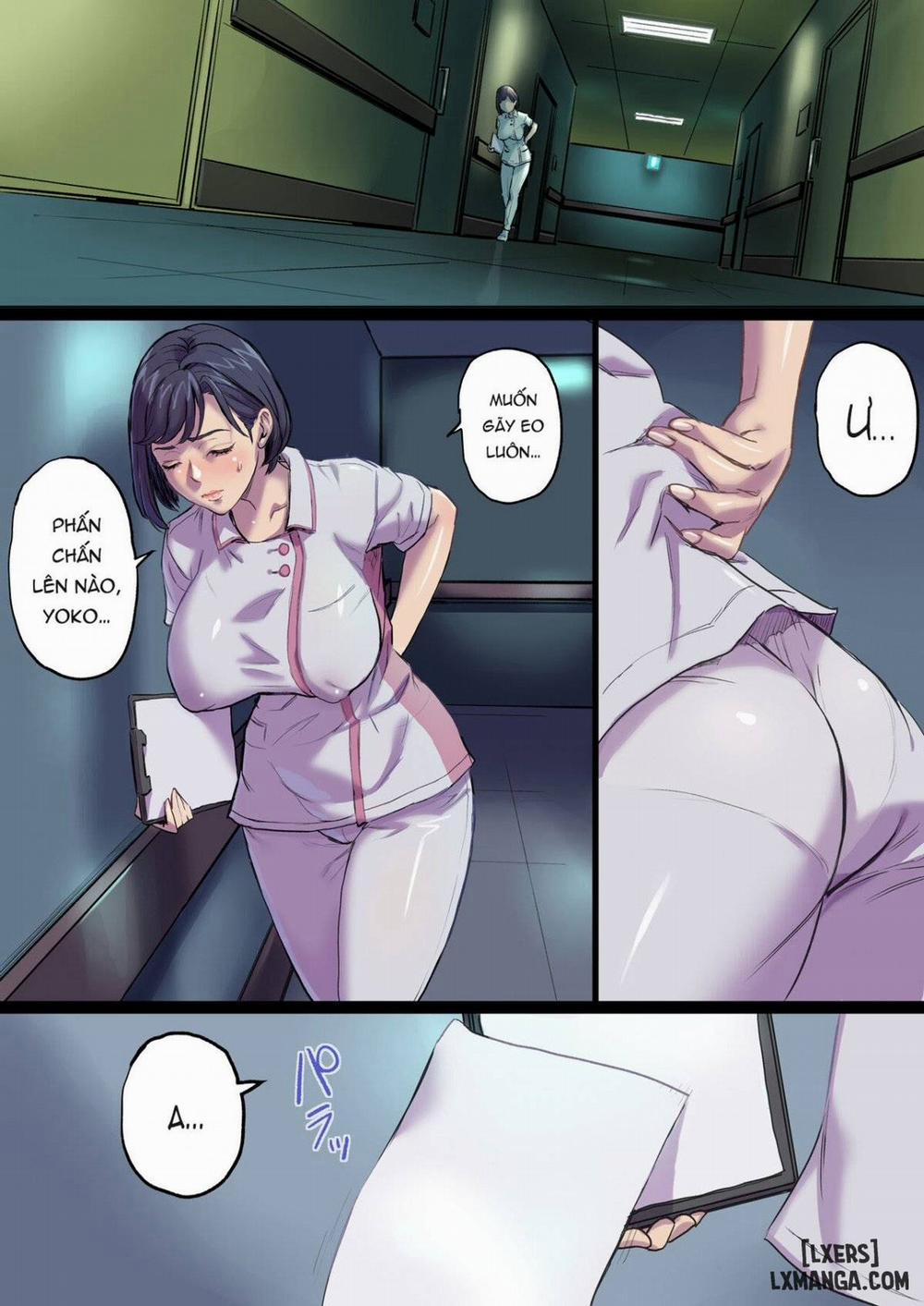 manhwax10.com - Truyện Manhwa Tonari no Bed de Netorareru Kangoshi Jukubo Chương 2 END Trang 29