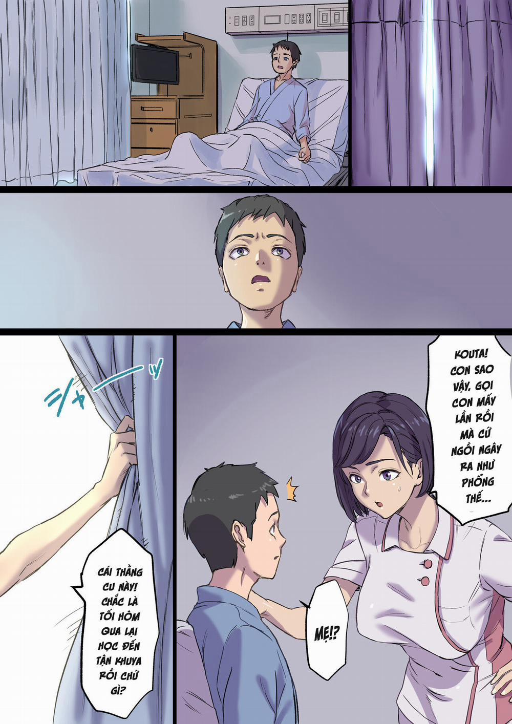 manhwax10.com - Truyện Manhwa Tonari no Bed de Netorareru Kangoshi Jukubo Chương Ph n 2 Trang 13