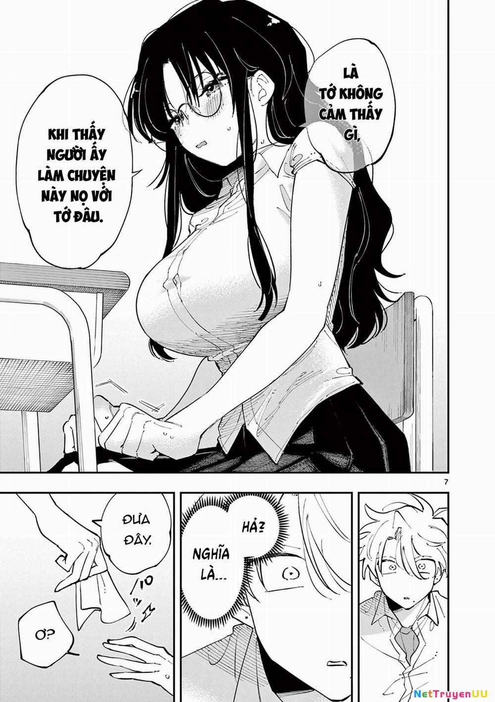 manhwax10.com - Truyện Manhwa Tonari No Seki No Yatsu Ga Souiu Me De Mitekuru Chương 18 Trang 7