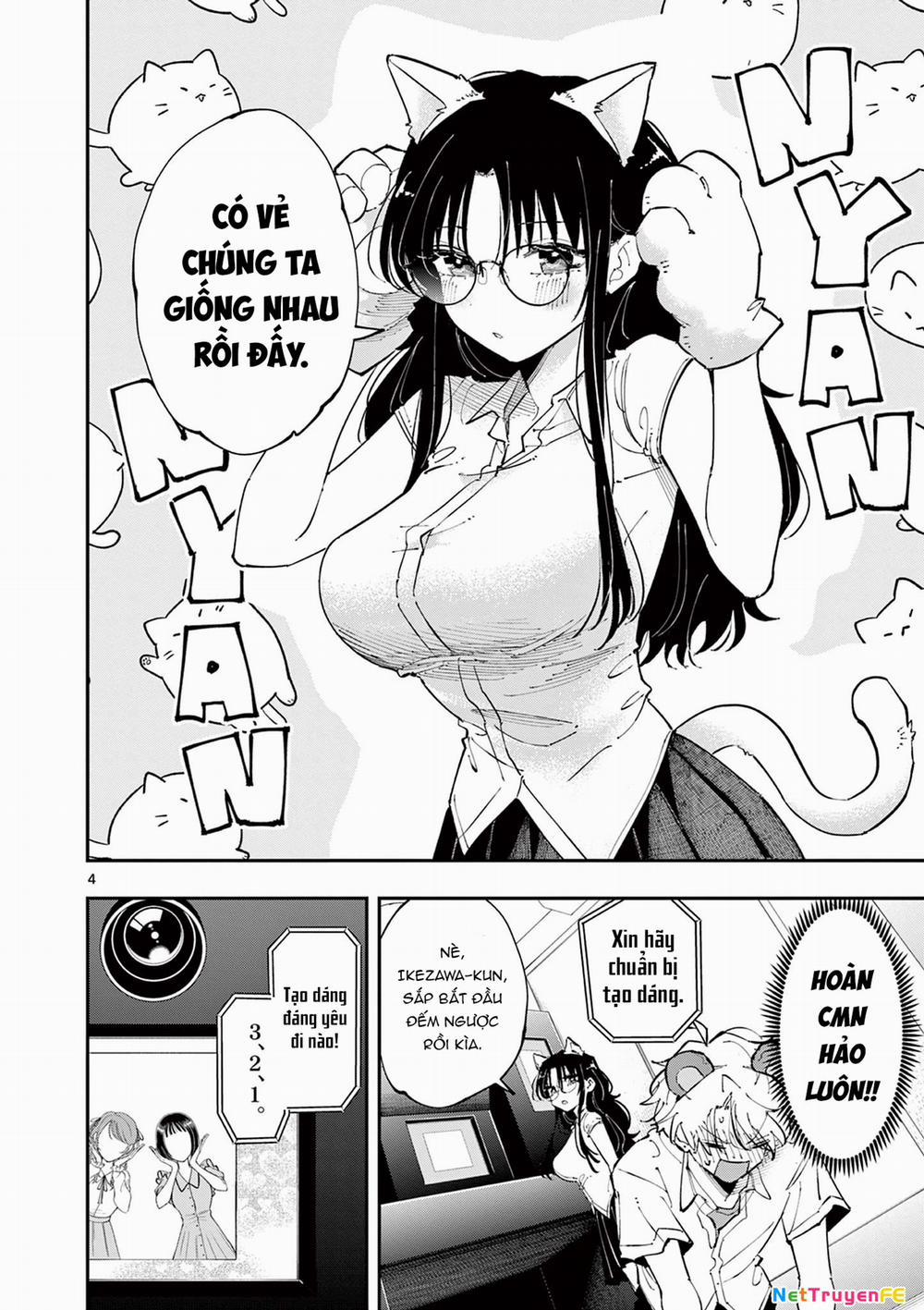 manhwax10.com - Truyện Manhwa Tonari No Seki No Yatsu Ga Souiu Me De Mitekuru Chương 20 Trang 4