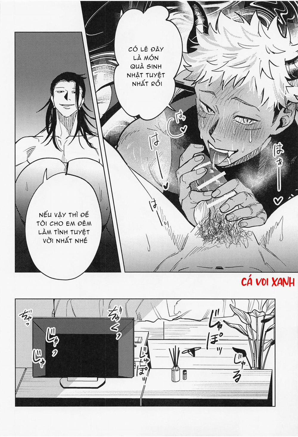 manhwax10.com - Truyện Manhwa Tổng hợp Doujinshi của Cá Voi Xanh Chương 7 Trang 13