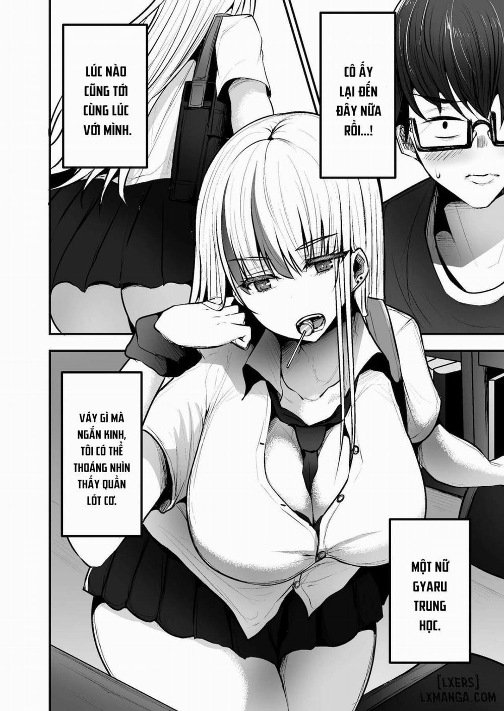 manhwax10.com - Truyện Manhwa Toshokan de Benkyou Shiteitara Itsumo Kuru Gal JK ni Chương Oneshot Trang 4